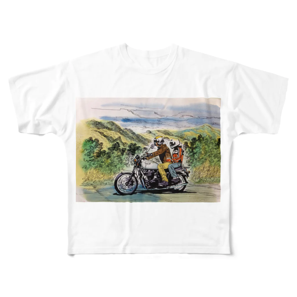 MATSUYAランドの店のツーリング All-Over Print T-Shirt