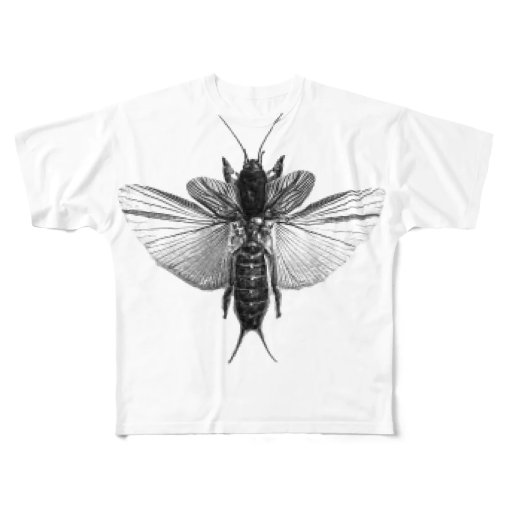 砂肝のオケラtee All-Over Print T-Shirt