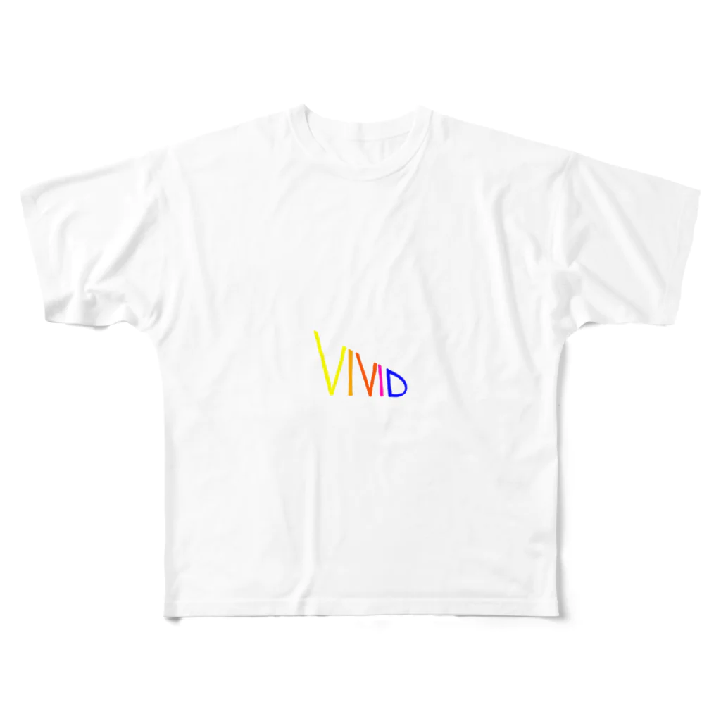 NOIRのビビッとvivid フルグラフィックTシャツ