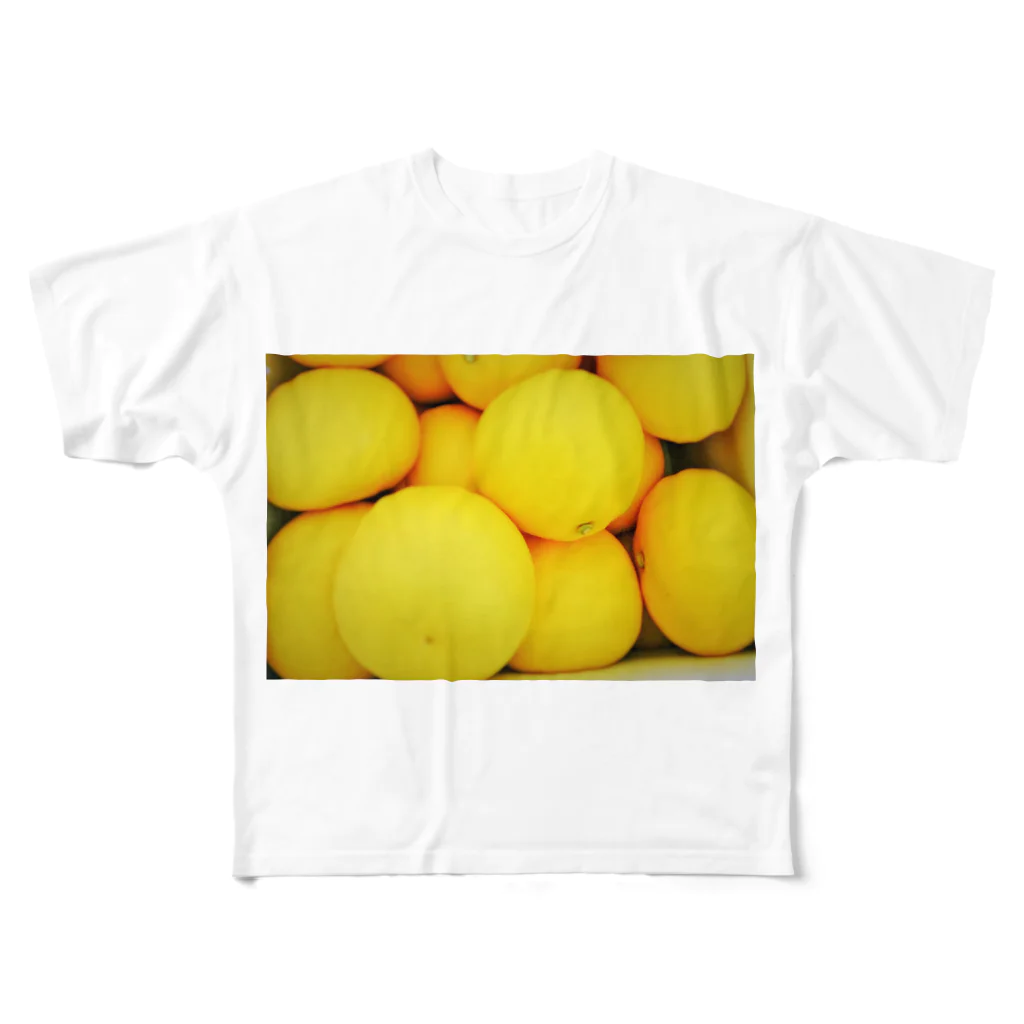 orange_22cmの文旦の箱詰め All-Over Print T-Shirt