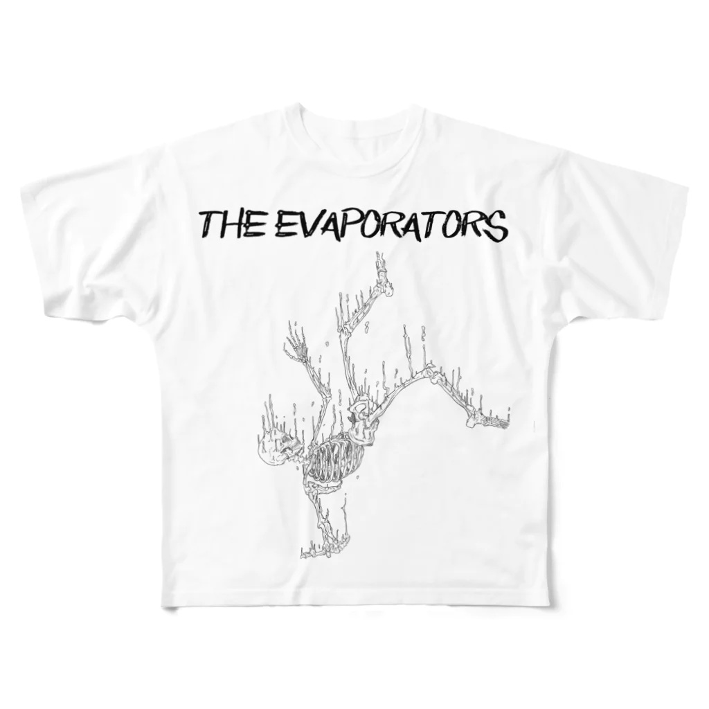 球イ　匠のThe Evaporators フルグラフィックTシャツ