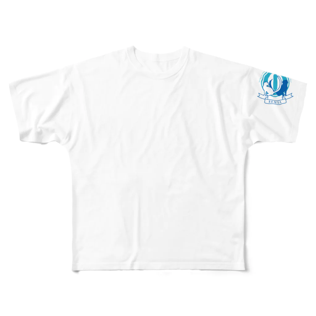 ありがとうのRENSAのRENSAロゴ Tシャツ All-Over Print T-Shirt