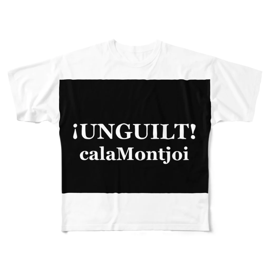 [Estrella Barcelona] の¡UNGUILT! フルグラフィックTシャツ