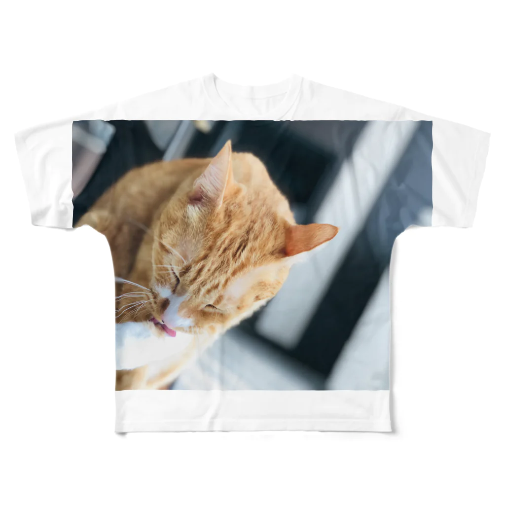 前田侑希のネコモノ All-Over Print T-Shirt