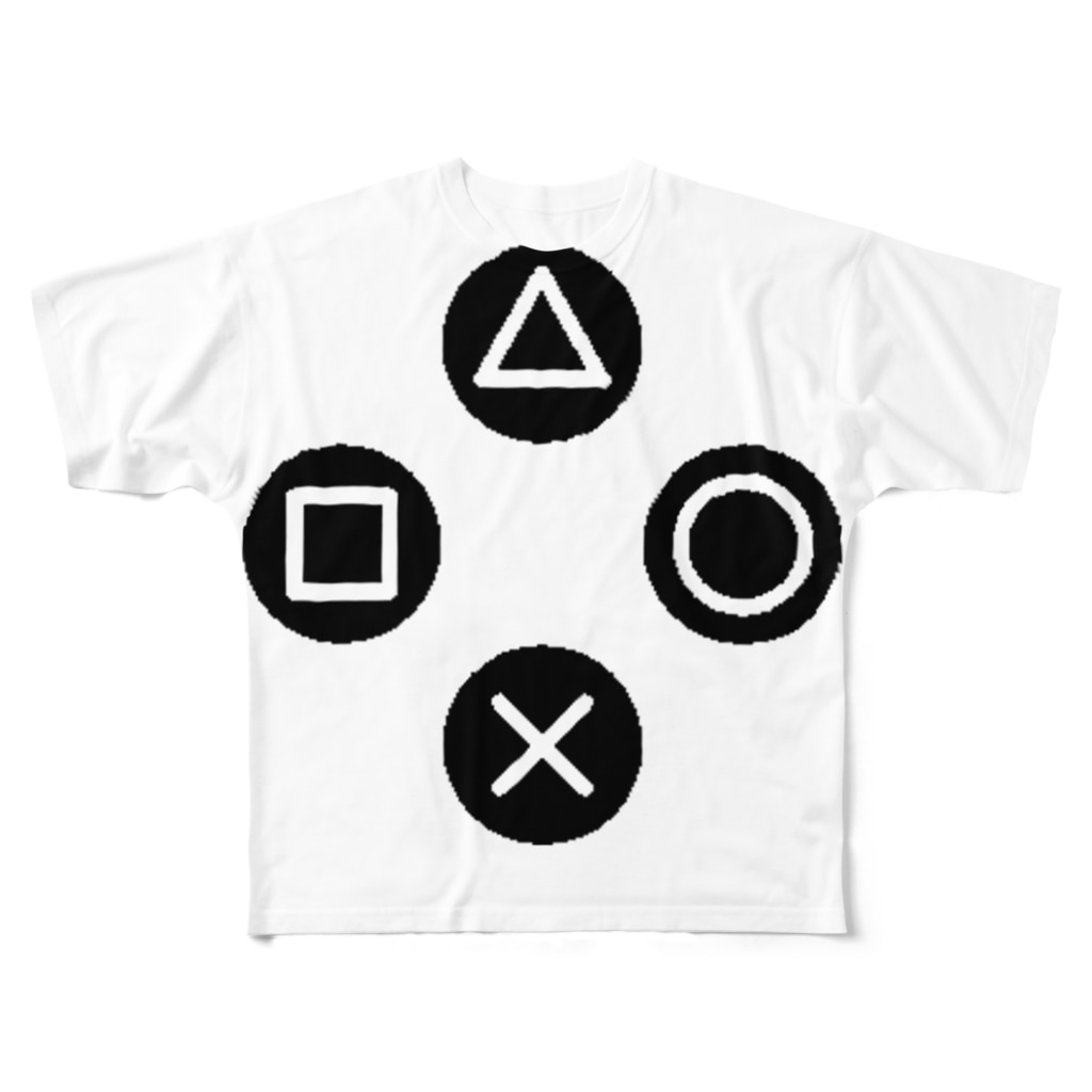 三角 四角 丸 バツ astars astars のフルグラフィックtシャツ通販 Suzuri スズリ 三角 四角 丸 バツ astars astars のフルグラフィックtシャツ通販 Suzuri スズリ