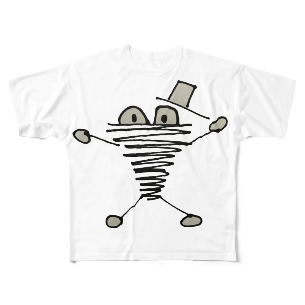 gazeruのたつまッキー All-Over Print T-Shirt