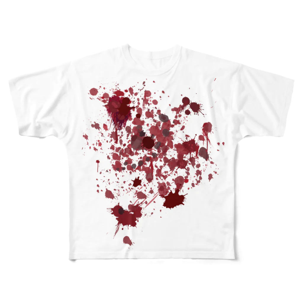 ユメデマデの赤い血 フルグラフィックTシャツ