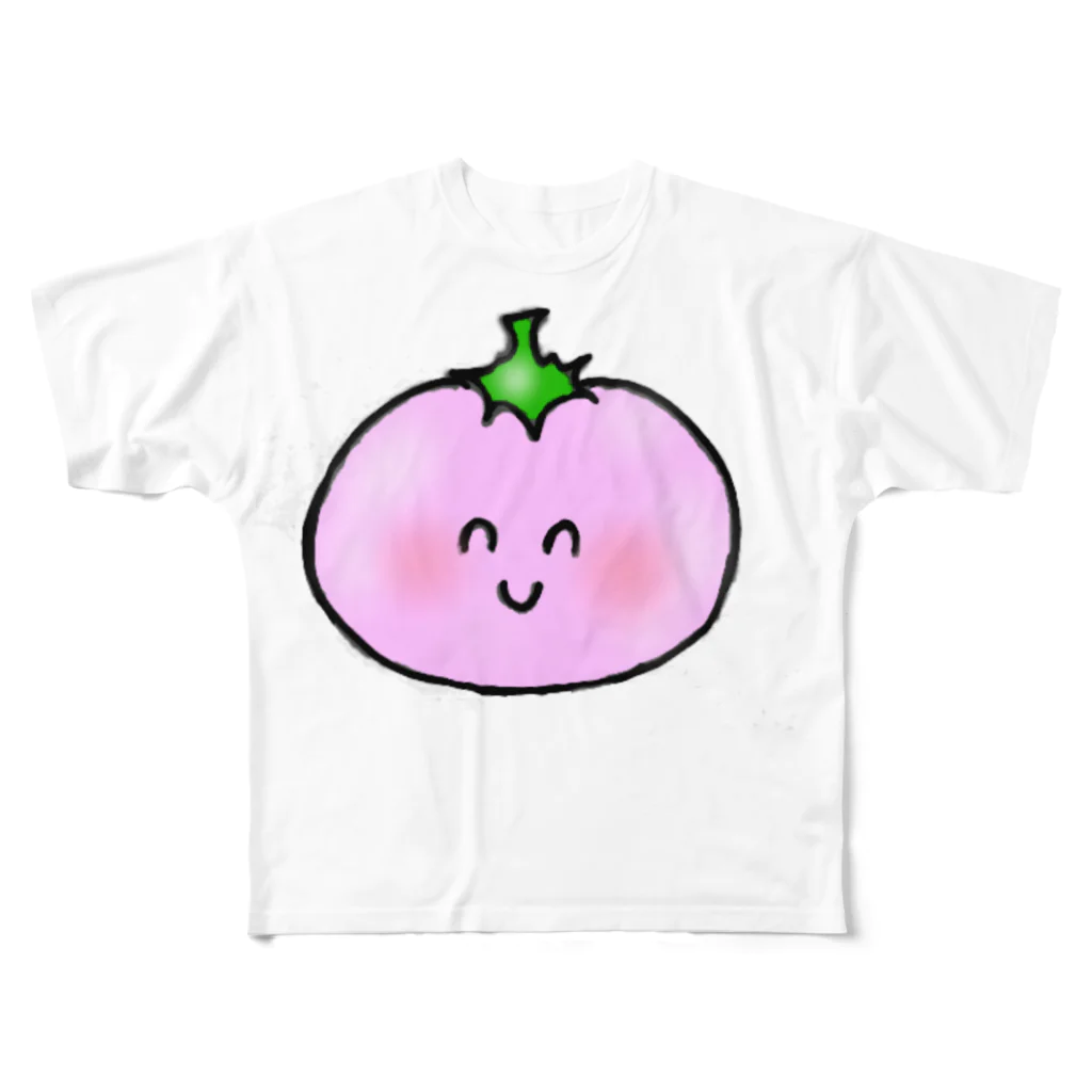 【はる吉SHOP】のトマトちゃん フルグラフィックTシャツ