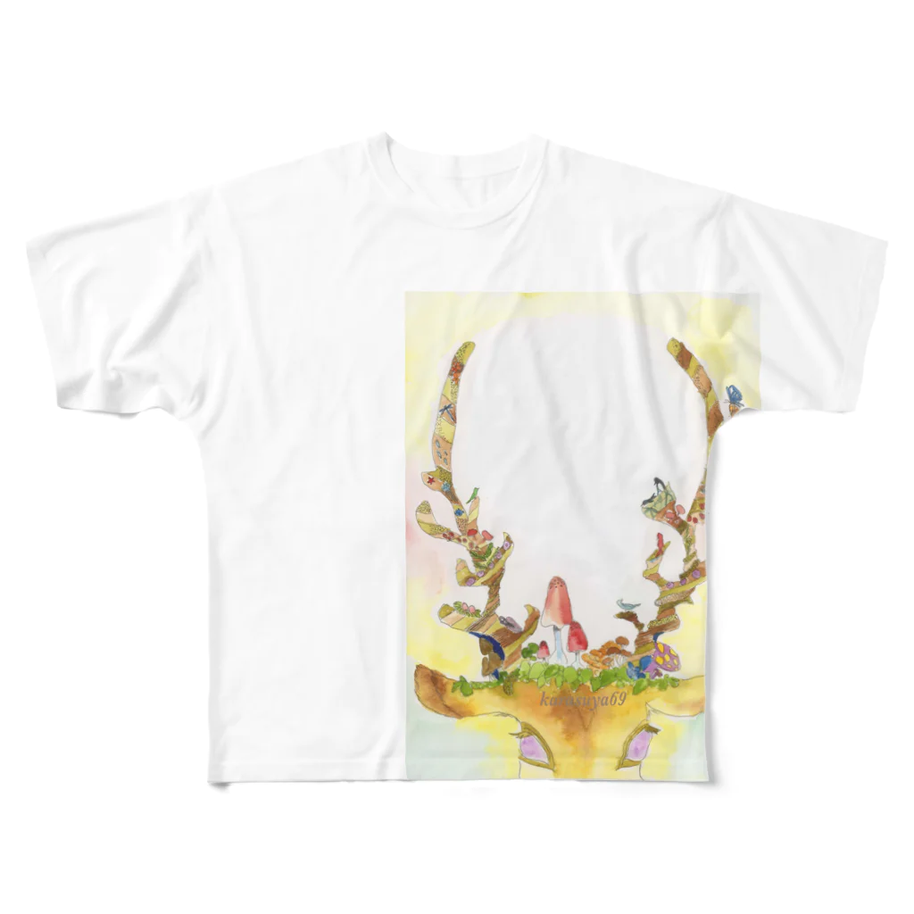 Karasuya69の鴉屋  絵本グッズ All-Over Print T-Shirt