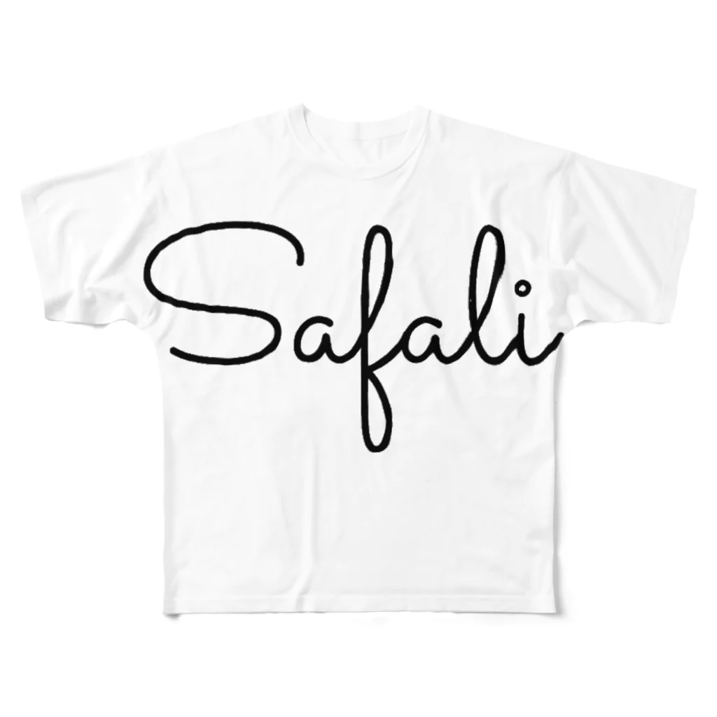 HYGGEのSafaliシリーズ フルグラフィックTシャツ