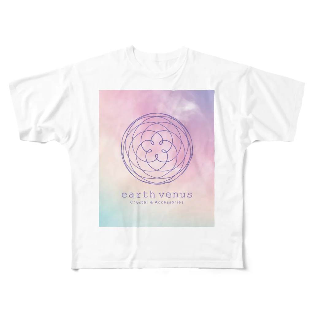 earth venusの【earth venus】 フルグラフィックTシャツ