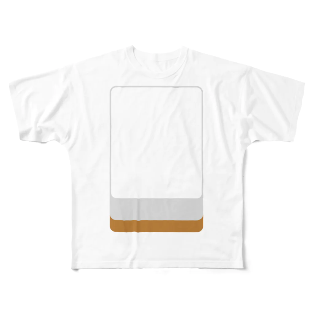 キッズモード某の白 ( 麻雀グッズ ) All-Over Print T-Shirt