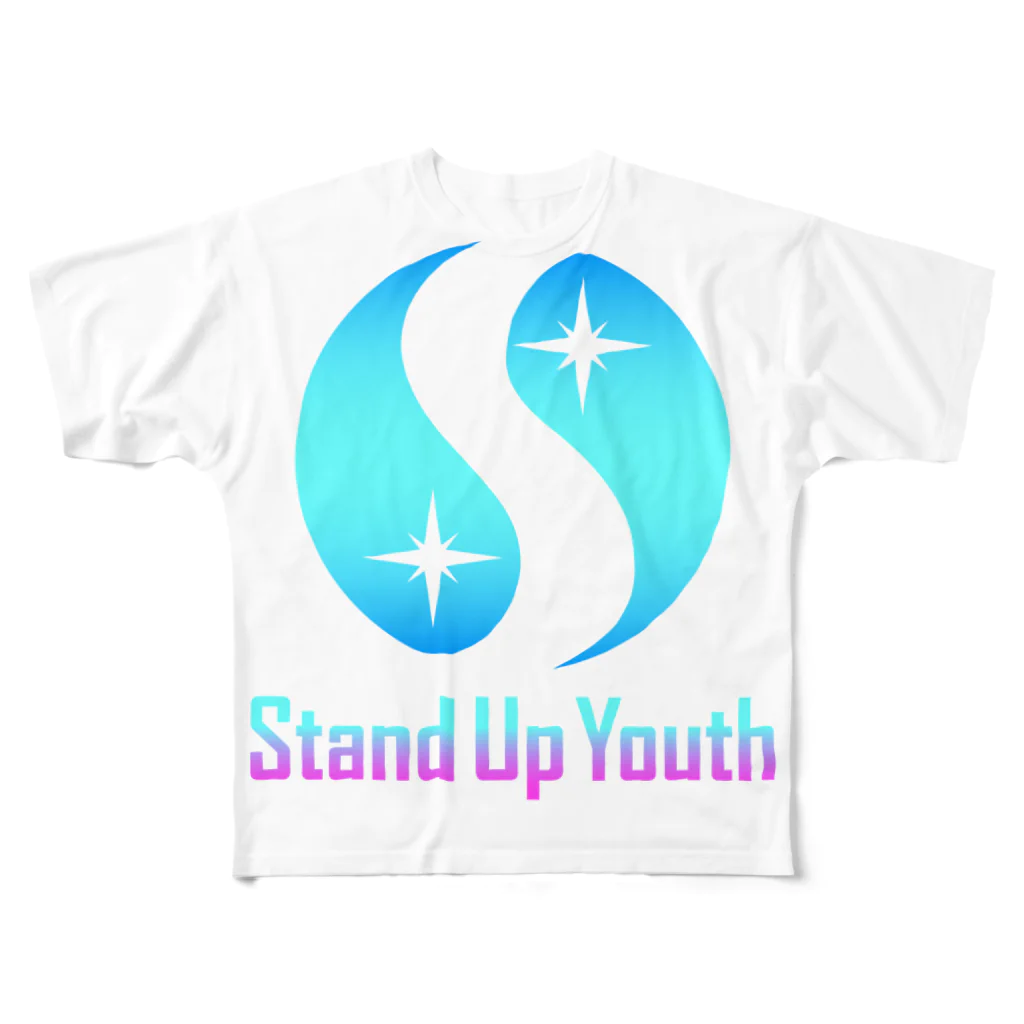 Stand Up Youthのスタユーグッズ All-Over Print T-Shirt