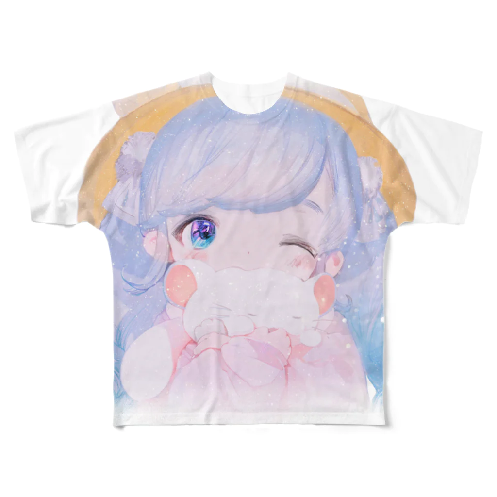 あかちゃんにんげんのちんちら組 All-Over Print T-Shirt