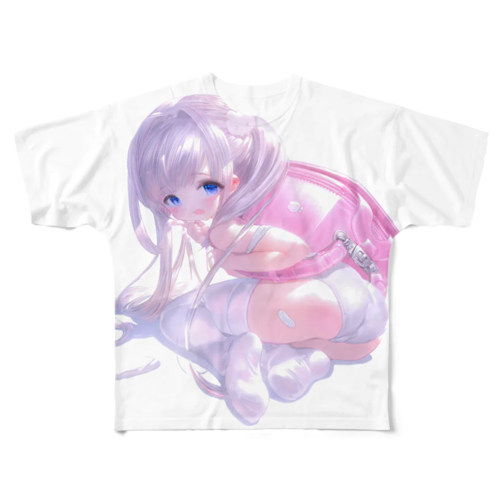 あかちゃんにんげんのみんなにはないしょだよ…？ All-Over Print T-Shirt