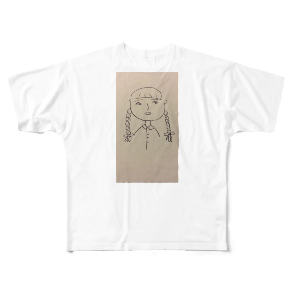 sasacoofiの顔 マルコ フルグラフィックTシャツ