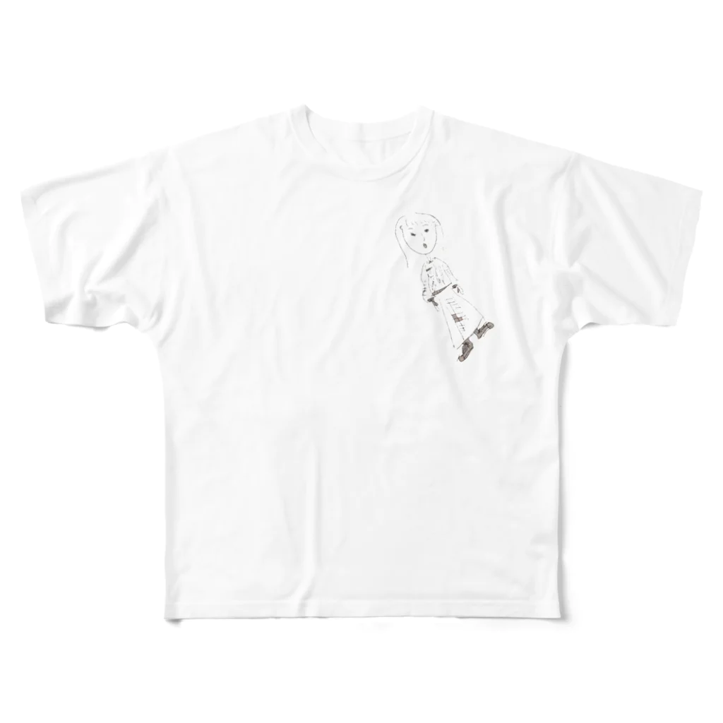 sasacoofiの絶妙な服のセンス All-Over Print T-Shirt