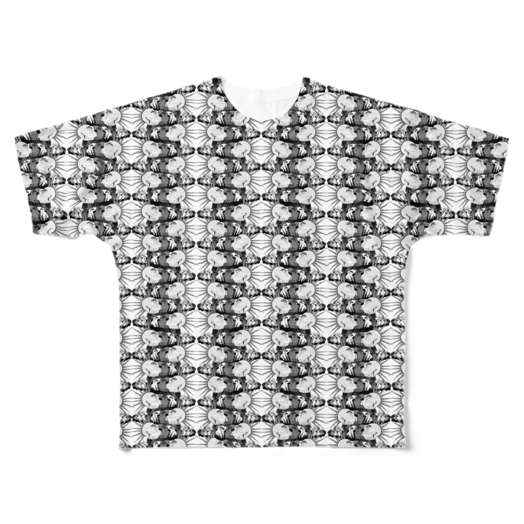 punksのsimbol03_mono All-Over Print T-Shirt