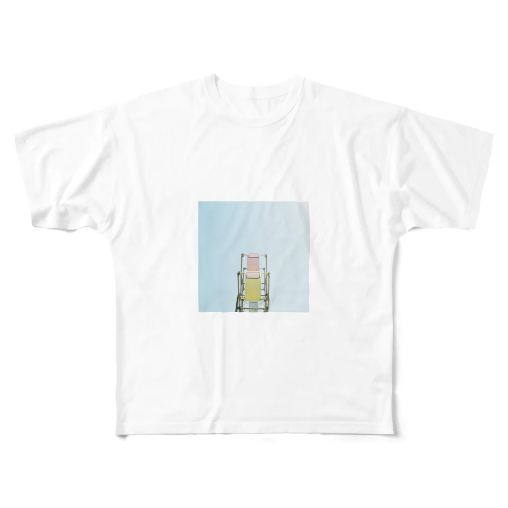 nemureruのA ferris wheel フルグラフィックTシャツ