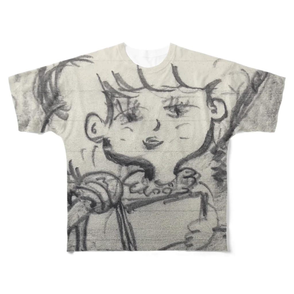 KOMACHIの【KOMACHI】 All-Over Print T-Shirt