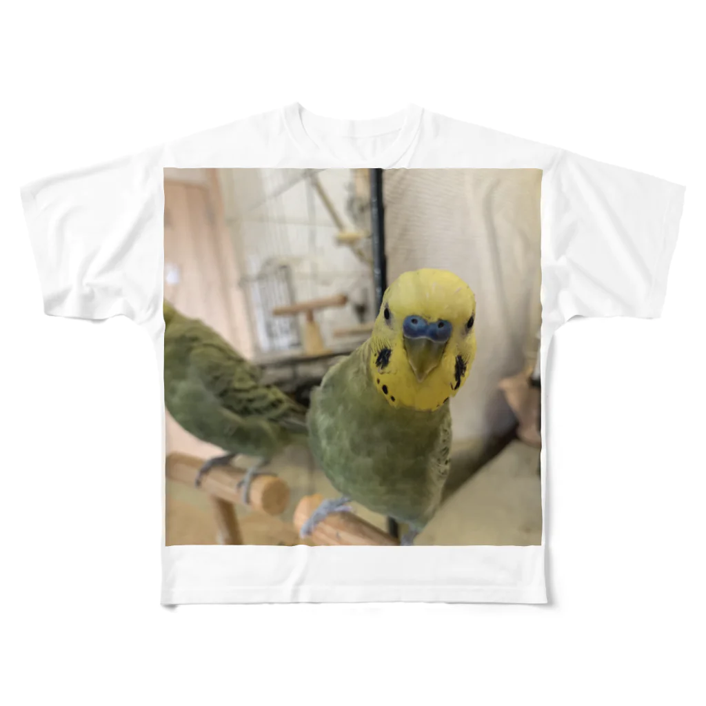 hatchbitのピコは今日も36g All-Over Print T-Shirt