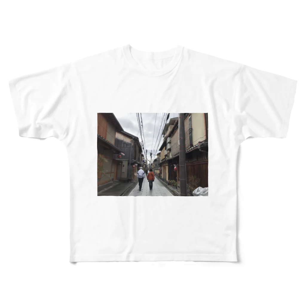 ウォーリー✡の#KYOTO All-Over Print T-Shirt