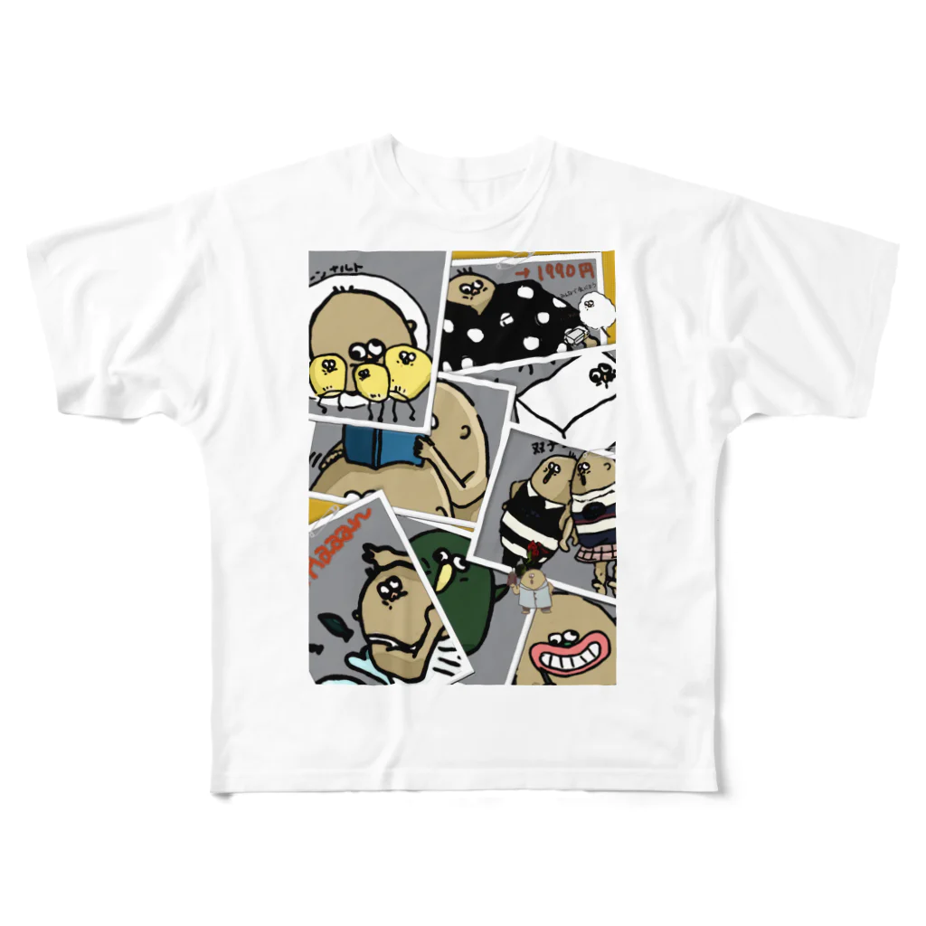 ファイト君協会の詰め合わせファイト君 All-Over Print T-Shirt