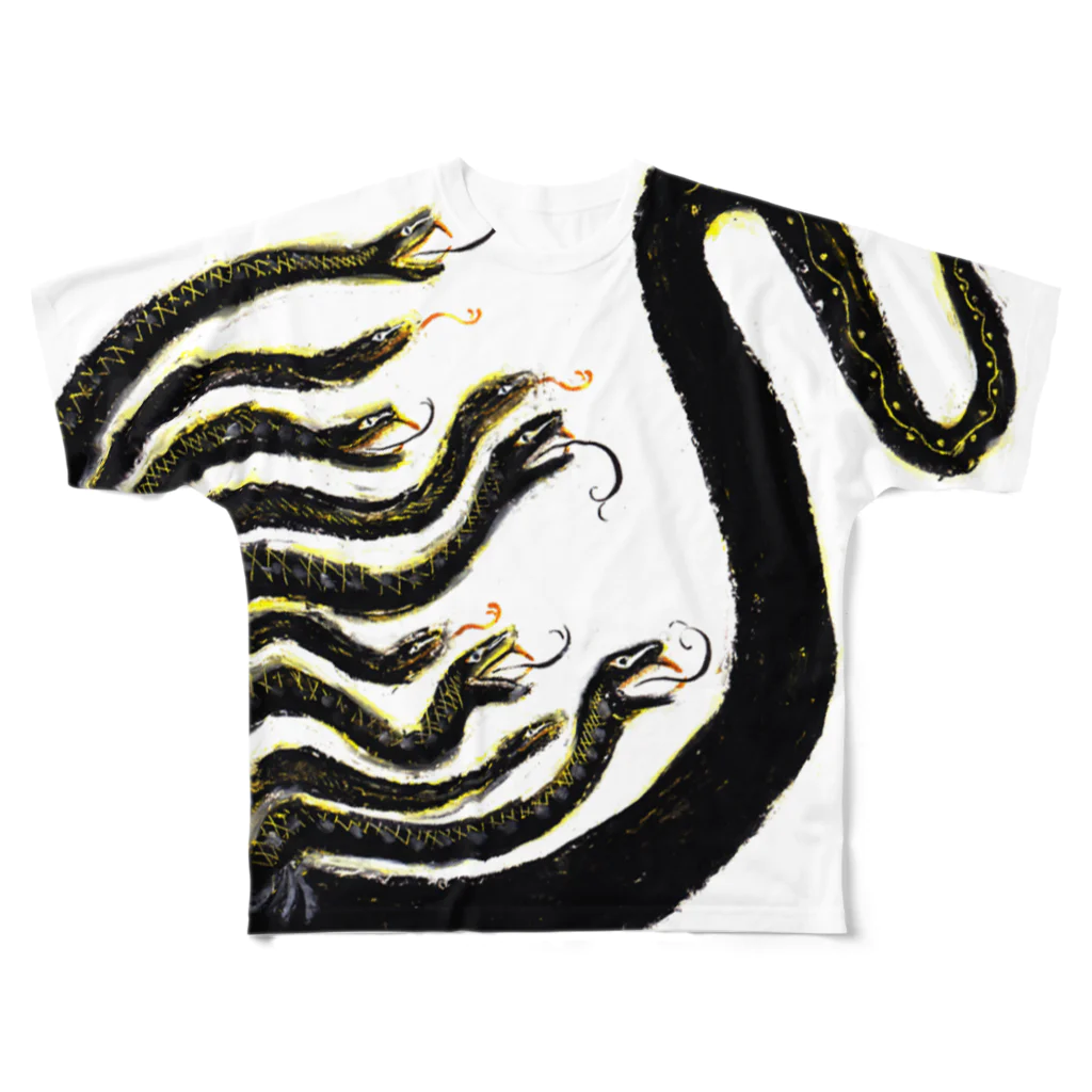 奥田久重のHydra All-Over Print T-Shirt