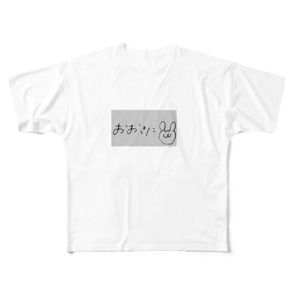 daebakのおおきにforever フルグラフィックTシャツ