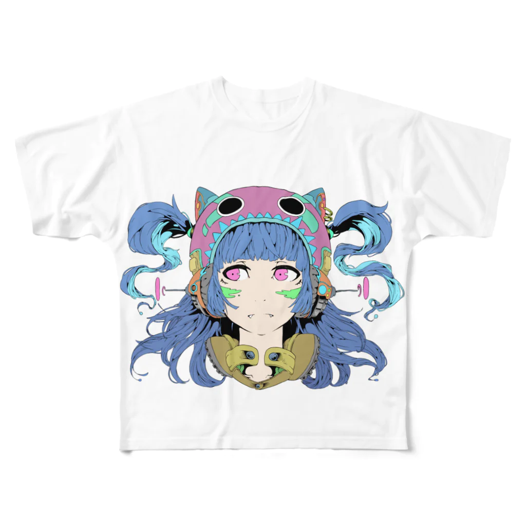 鉄坊独壇場のA All-Over Print T-Shirt