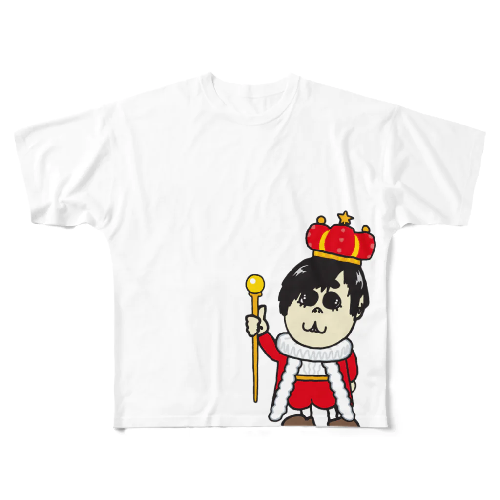 013NickyのあらKING フルグラフィックTシャツ