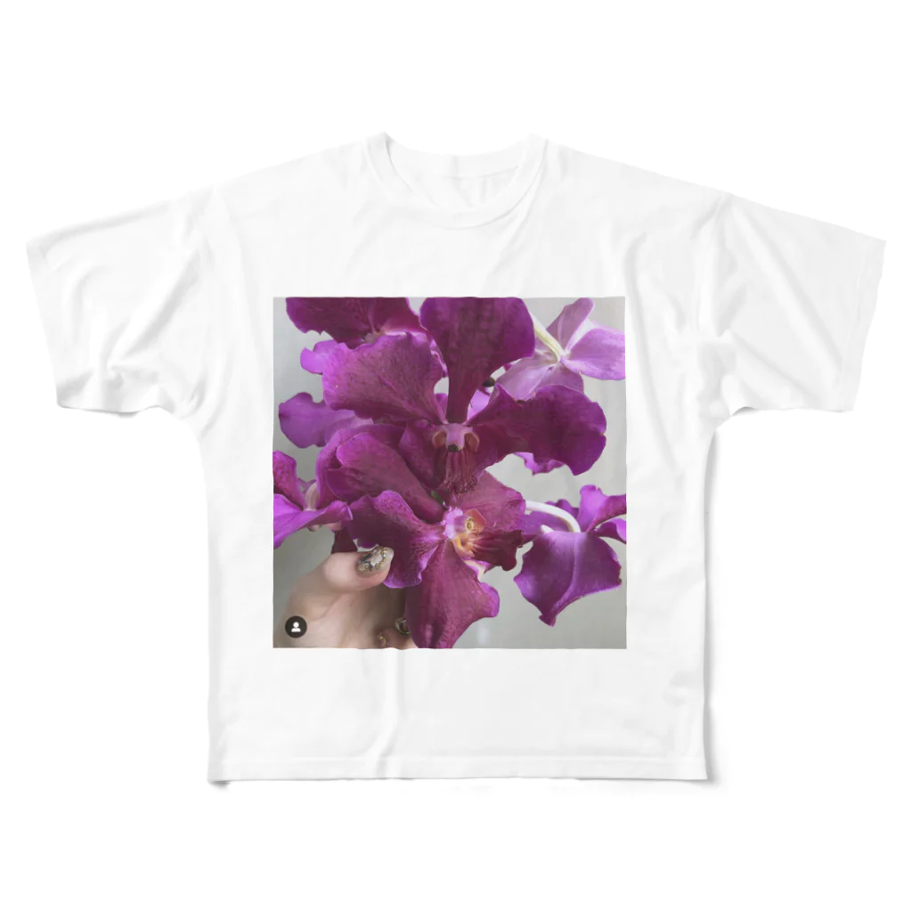 WEVY@の何色の花 All-Over Print T-Shirt