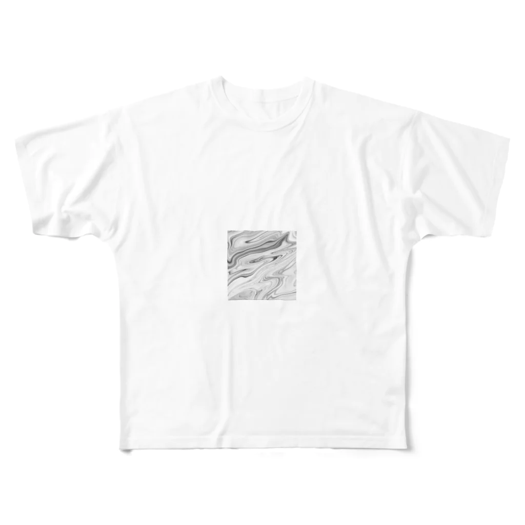 Yunaのマーブル All-Over Print T-Shirt