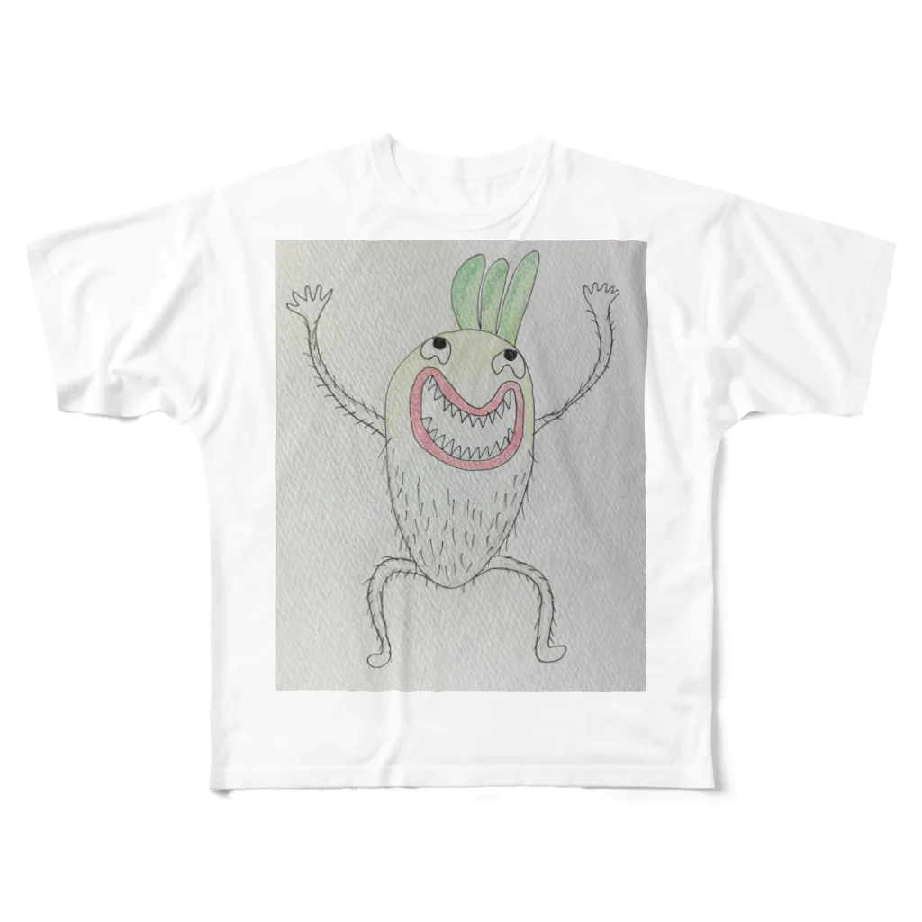 Graceの狂暴な大根 All-Over Print T-Shirt