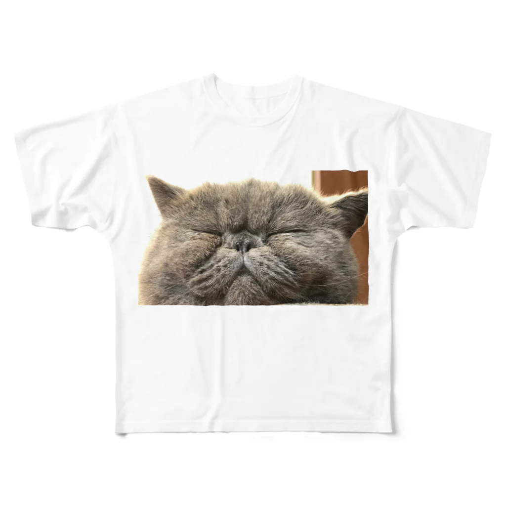 猫のRamuneストア(*ΦωΦ*)のramune フルグラフィックTシャツ