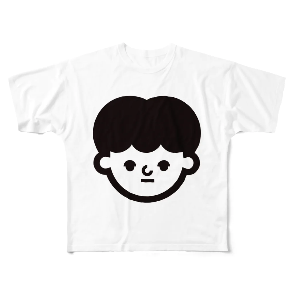 コクリのミカエル フルグラフィックTシャツ