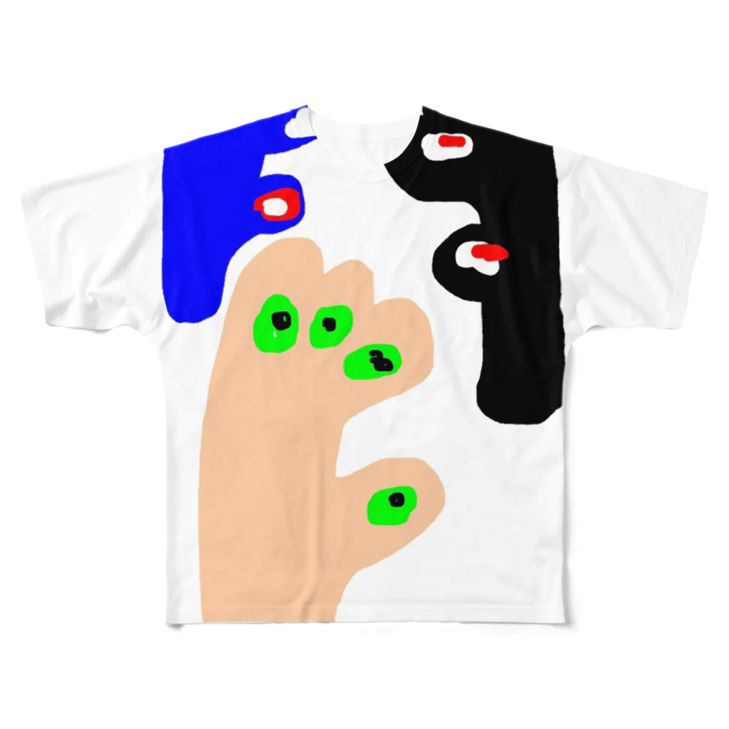 kakukaku-niconico［カクカクニコニコ］のtubomi All-Over Print T-Shirt