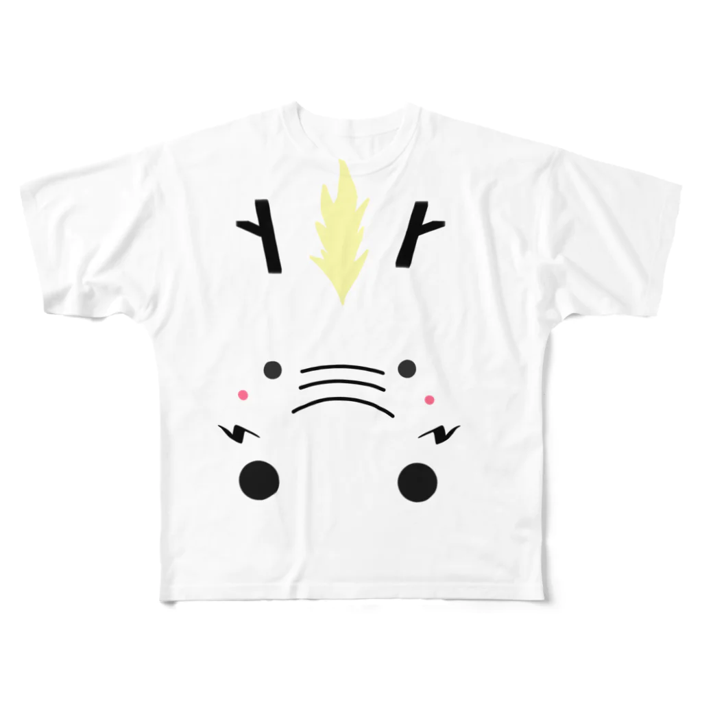 mi.の変身龍くん。 フルグラフィックTシャツ