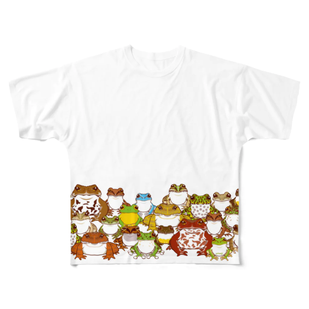 みのじの日本のカエル All-Over Print T-Shirt