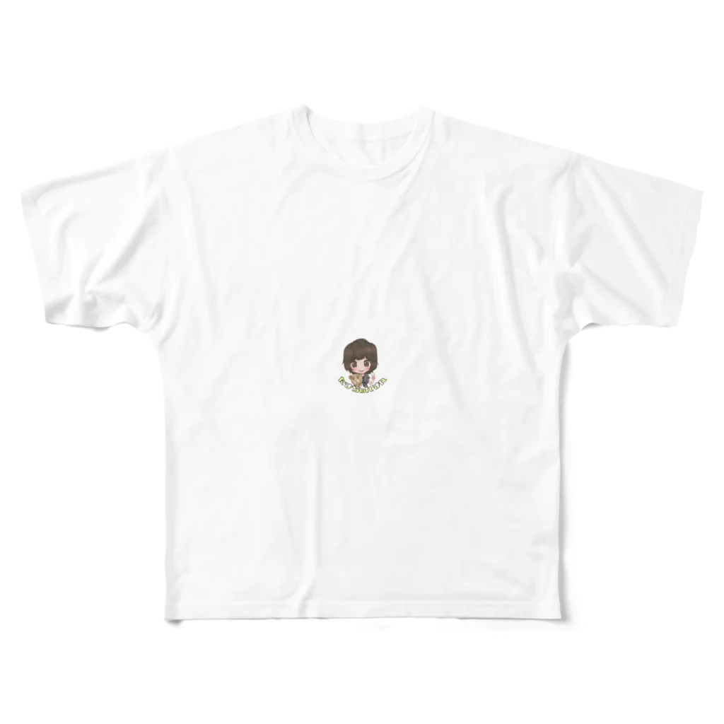 tamaki32のたまちゃんまん All-Over Print T-Shirt