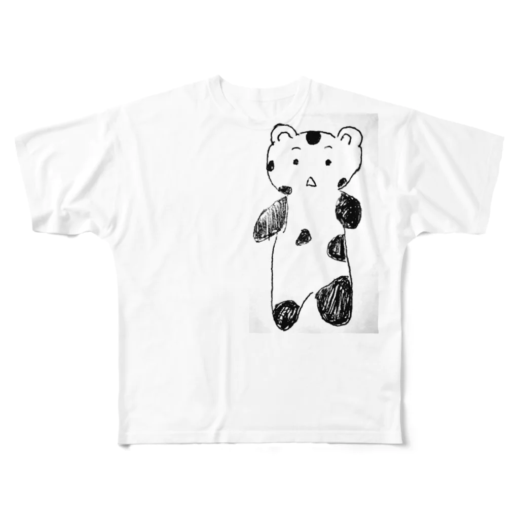 やばどころのバグパンダ フルグラフィックTシャツ