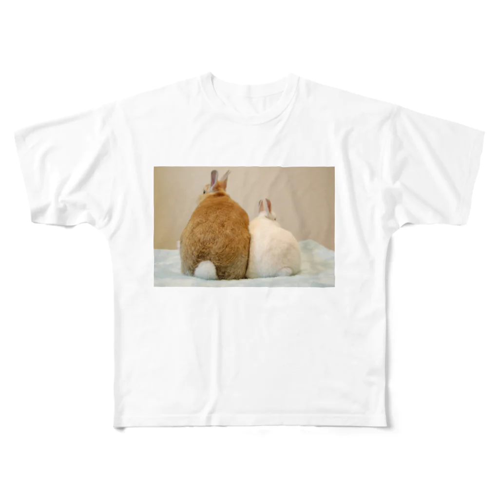 うさぎのまるゆきのうさぎのまるゆき フルグラフィックTシャツ