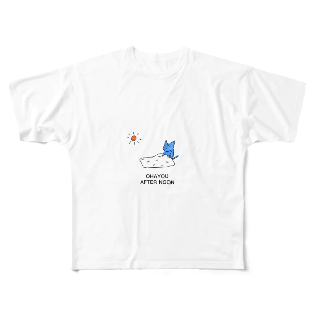 ズンベロのOHAYOU AFTER NOON フルグラフィックTシャツ