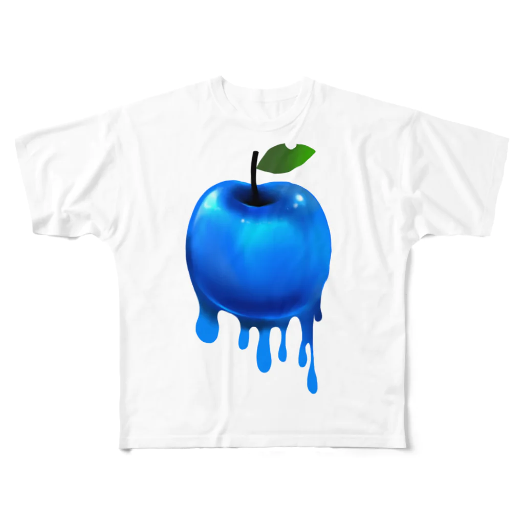 soranosoraの青い毒りんご？ フルグラフィックTシャツ