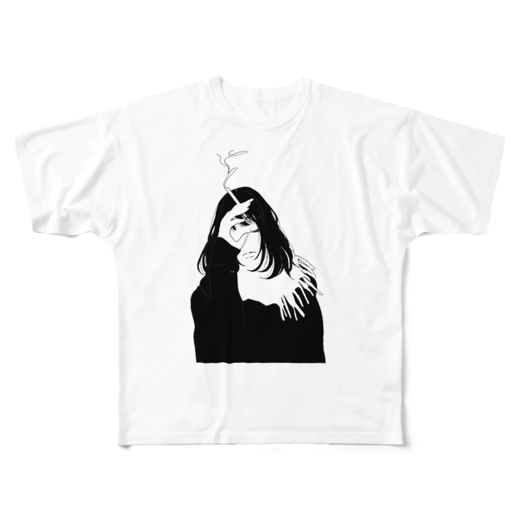 タナカ ヒロキの少女A All-Over Print T-Shirt