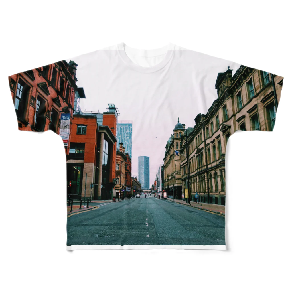 𝔗𝔞𝔦𝔰𝔢𝔦 𝔜𝔞𝔪𝔞𝔡𝔞のGood Morning Manchester. フルグラフィックTシャツ