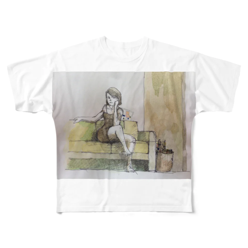 ka28marの困ったチャン All-Over Print T-Shirt