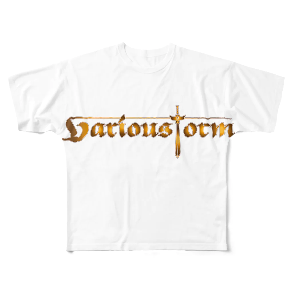 Varioustorm officialのVarioustorm official All-Over Print T-Shirt