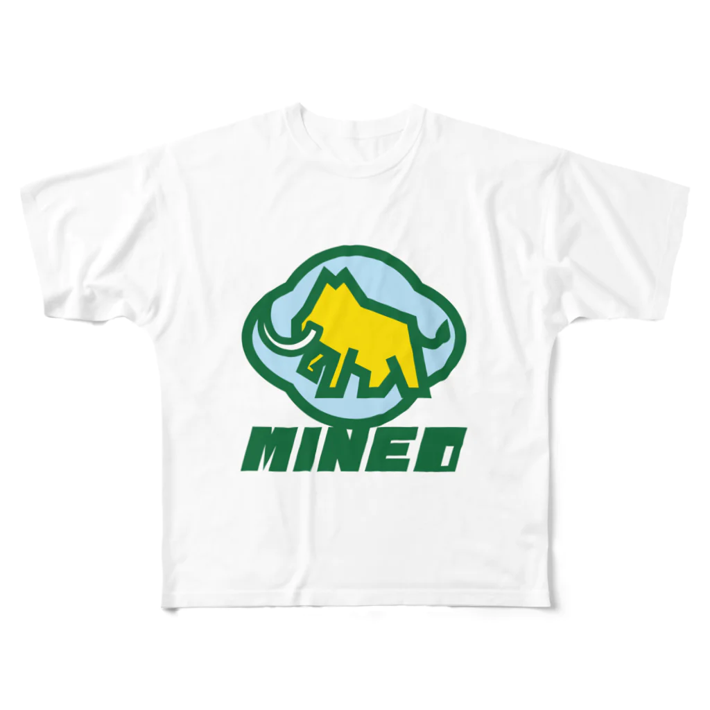 原田専門家のパ紋No.3337 MINEO All-Over Print T-Shirt