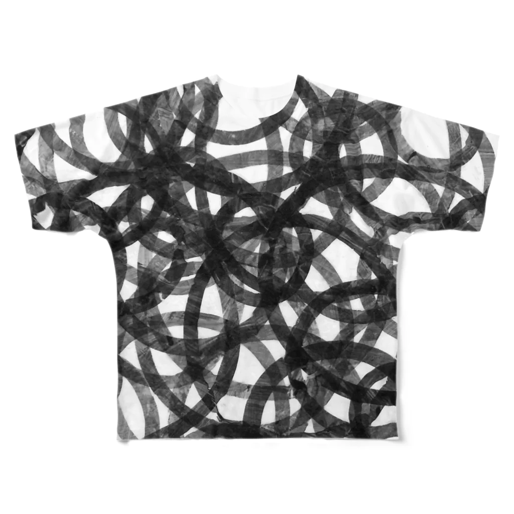 omuramの雑交モノ（両面） フルグラフィックTシャツ
